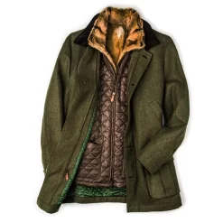 Men's Antonius Fur Lined Coat With Removable Gilet -Clothing Shop habsburg 10237 edit edit