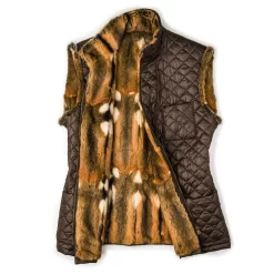 Men's Antonius Fur Lined Coat With Removable Gilet In Brown -Clothing Shop habsburg 10260 edit edit 1