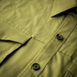Short Sleeve Campaign Shirt In Khaki 12 Short Sleeve Campaign Shirt In Khaki -Clothing Shop img 4270
