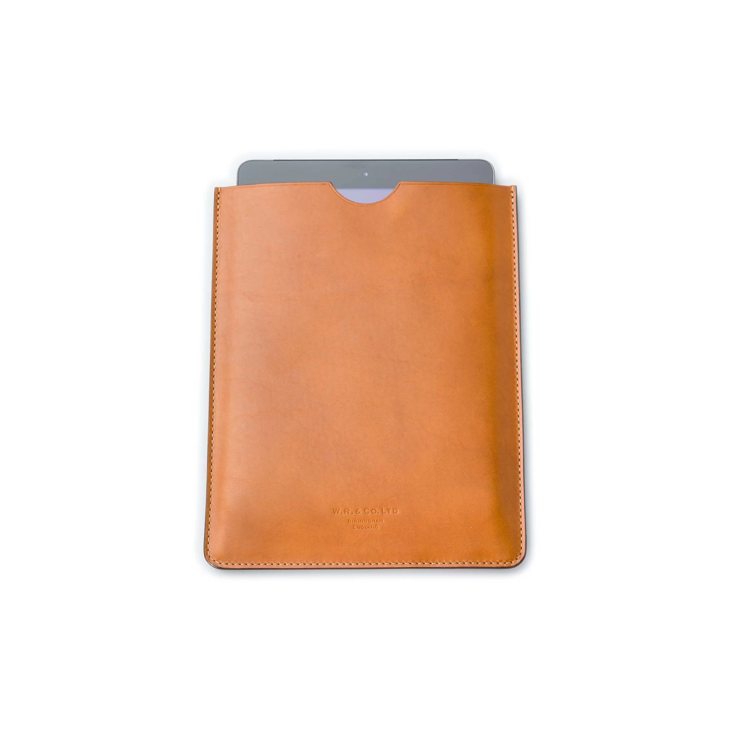 Leather Ipad Case In Natural 2 Leather Ipad Case In Natural - Image 2