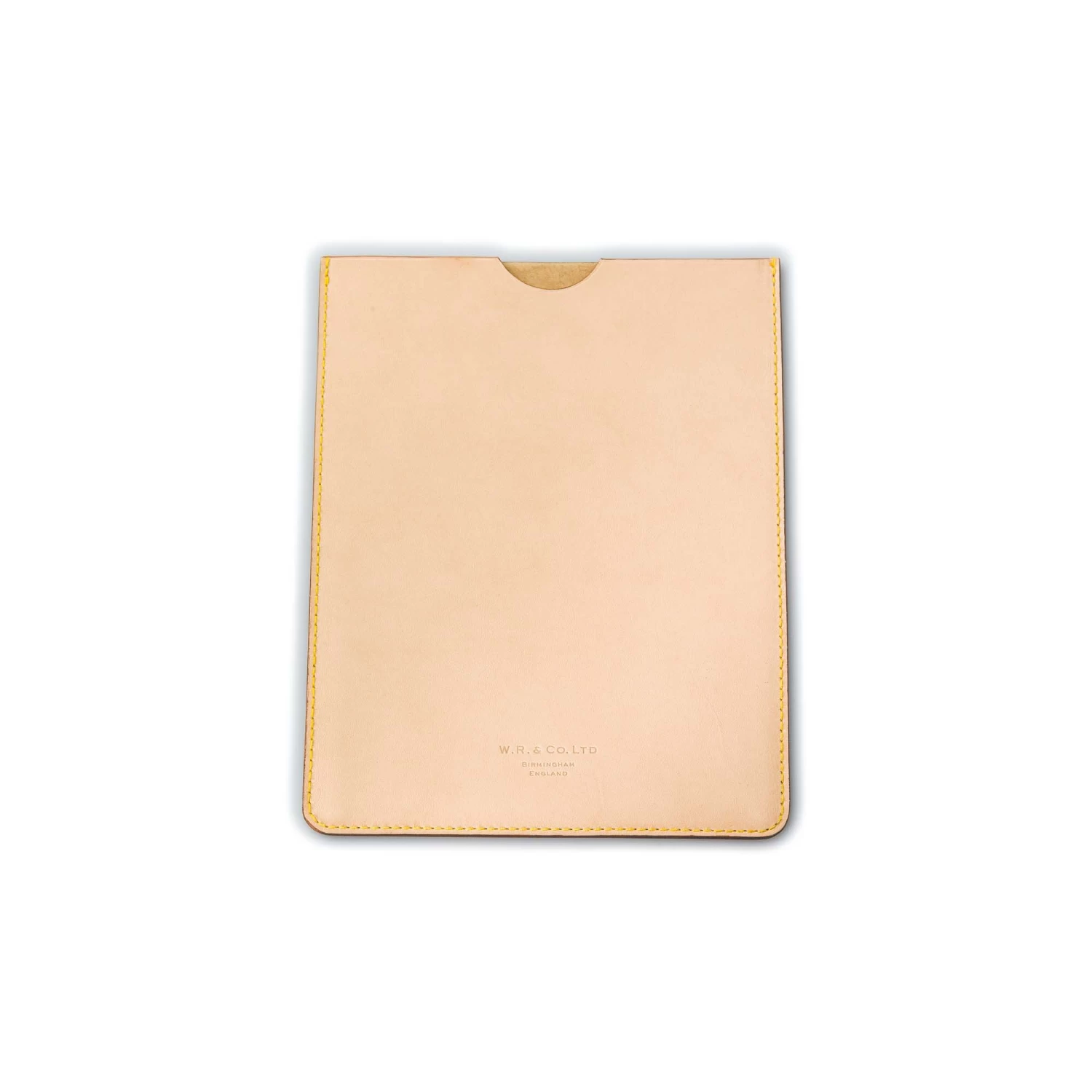 Leather Ipad Case In Natural 1 Leather Ipad Case In Natural