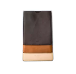 Leather Ipad Case In Dark Tan -Clothing Shop leather goods small 822 edit 2