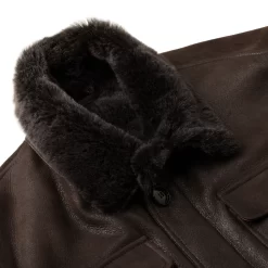 Kennedy Sheepskin Coat -Clothing Shop marini kennedy sheepskin coat 6013 edit