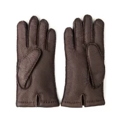 Men's Cashmere Lined Peccary Leather Gloves In Moro 9 Men's Cashmere Lined Peccary Leather Gloves In Moro -Clothing Shop merola gloves 7891 edit