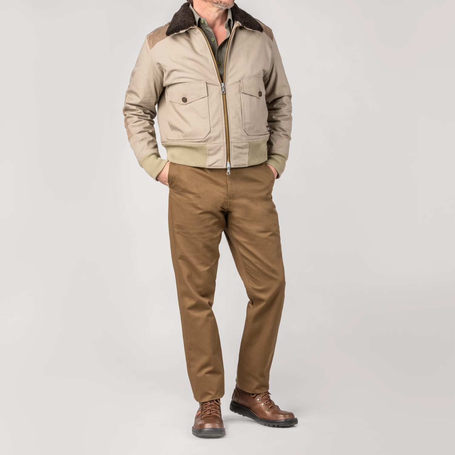 Pathfinder Twill Trousers In Rye 3 Pathfinder Twill Trousers In Rye - Image 3