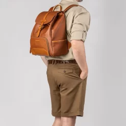 Bournbrook Rucksack In Mid Tan 14 Bournbrook Rucksack In Mid Tan -Clothing Shop model studio shots test 12216 edit