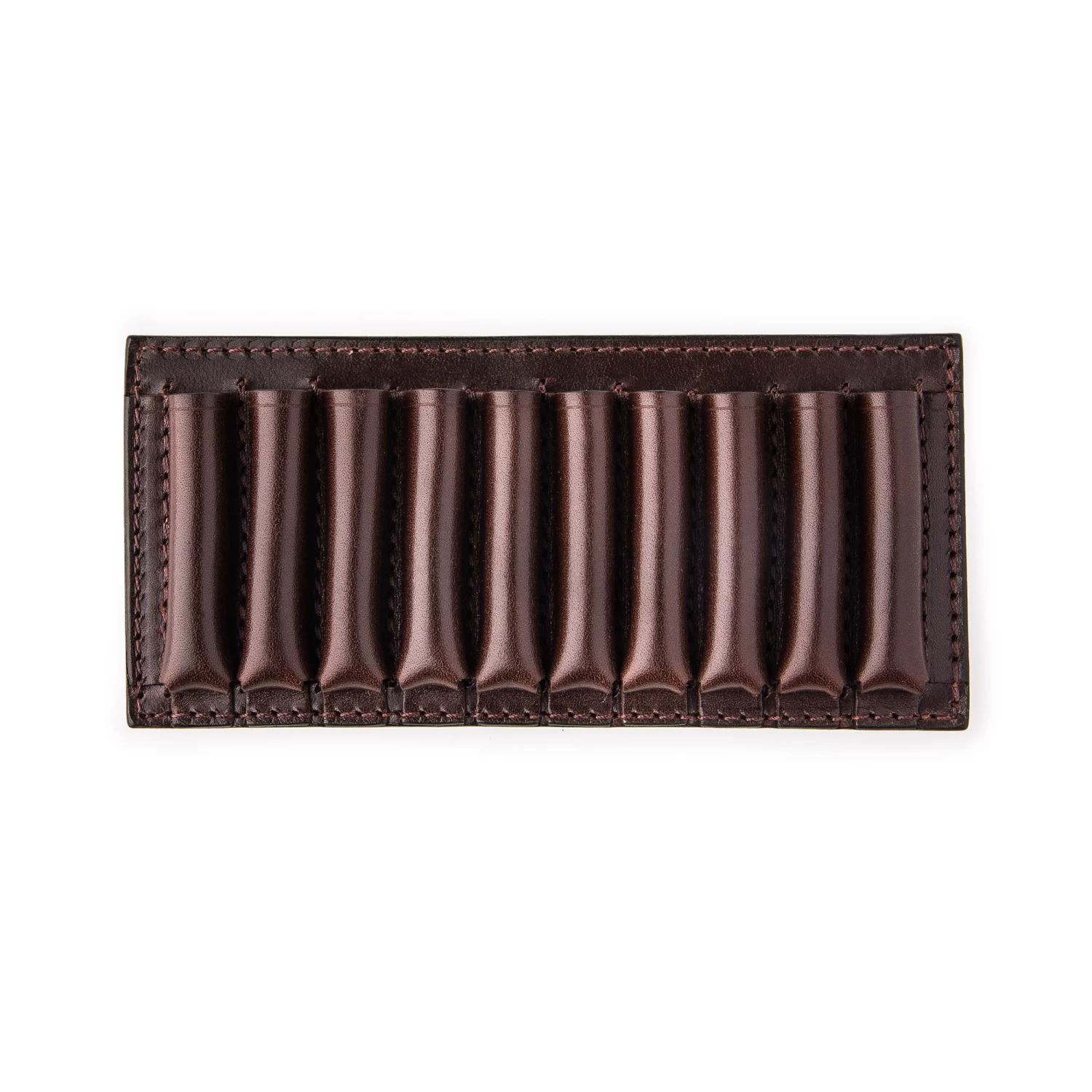 Medium 10 Rd Open Ammunition Belt Wallet In Dark Tan 2 Medium 10 Rd Open Ammunition Belt Wallet In Dark Tan - Image 2