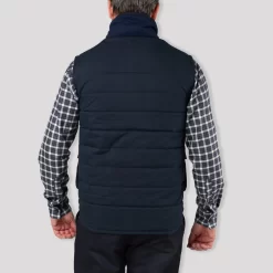 Pathfinder Quilted Gilet In Midnight -Clothing Shop pathfinder gilet blue 2