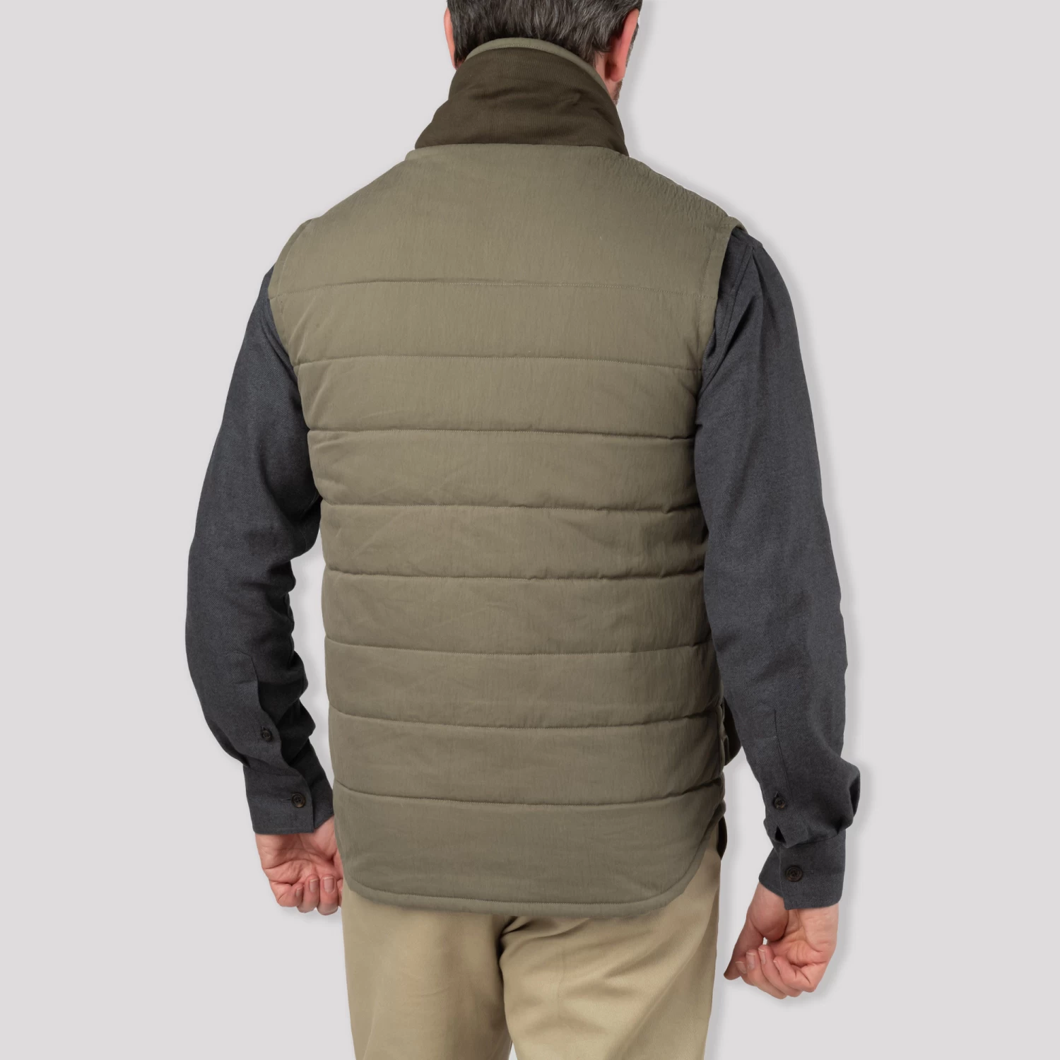 Pathfinder Quilted Gilet In Hunter Green 3 Pathfinder Quilted Gilet In Hunter Green - Image 3