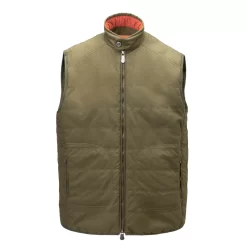 Ripstop Helvellyn Gilet In Military Green
