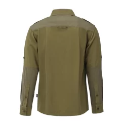 Ripstop Huntsman Overshirt In Military Green -Clothing Shop ripstop huntsman l1004320 2