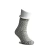 Extra Fine Merino Socks In Grey White