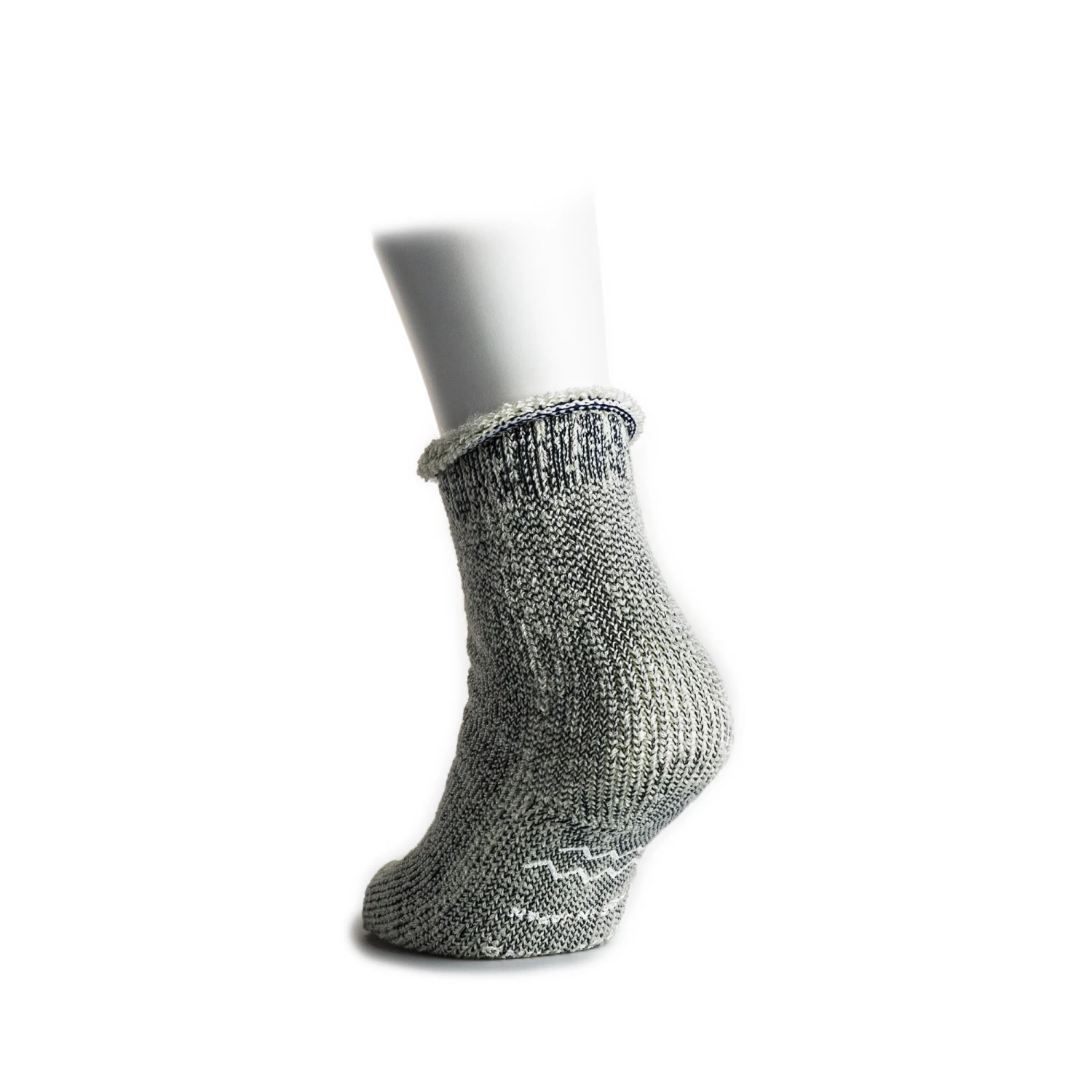 Extra Fine Merino Socks In Navy White 2 Extra Fine Merino Socks In Navy White - Image 2