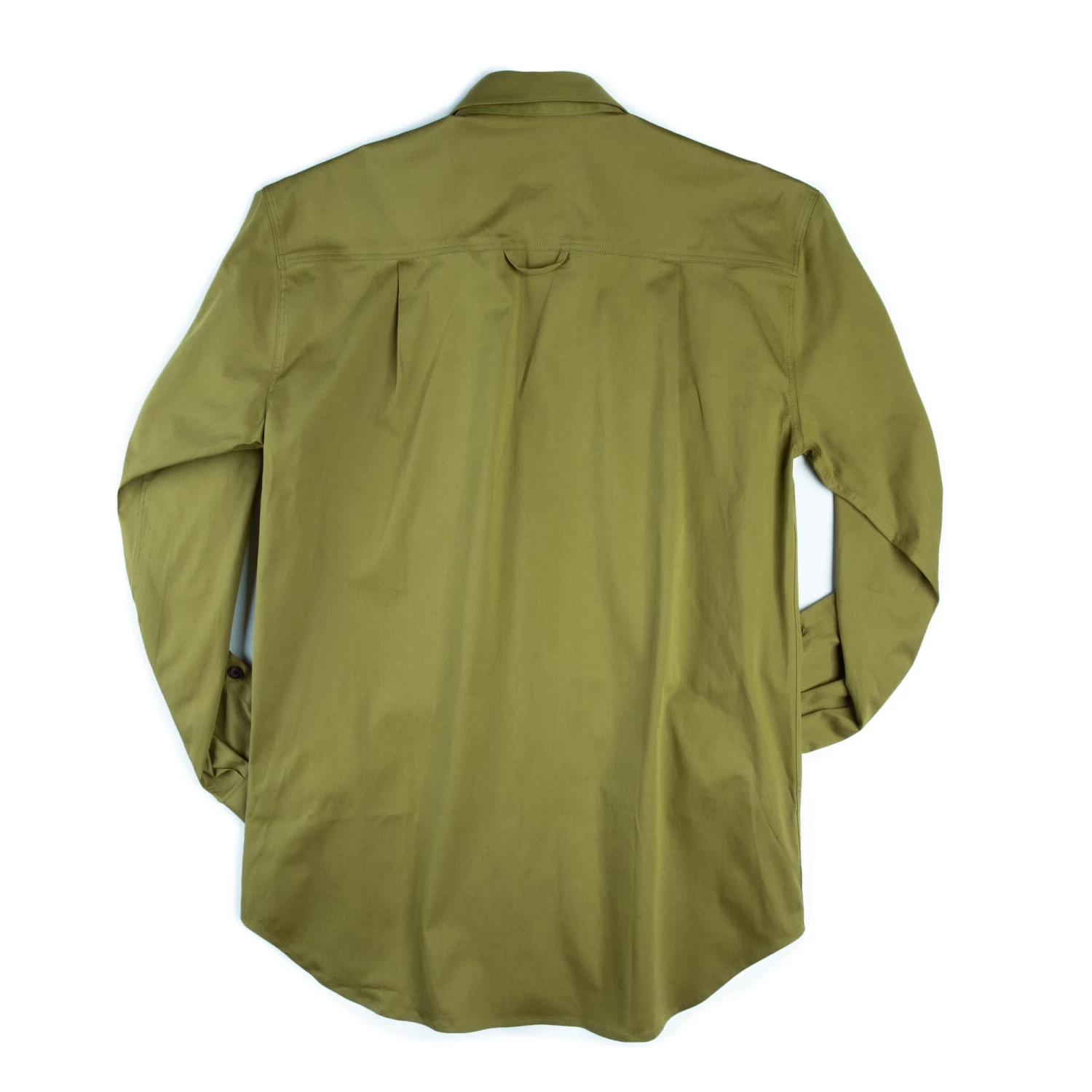 Campaign Shirt In Khaki Green 6 Campaign Shirt In Khaki Green - Image 6