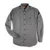 Field Shirt In Brushed Grey