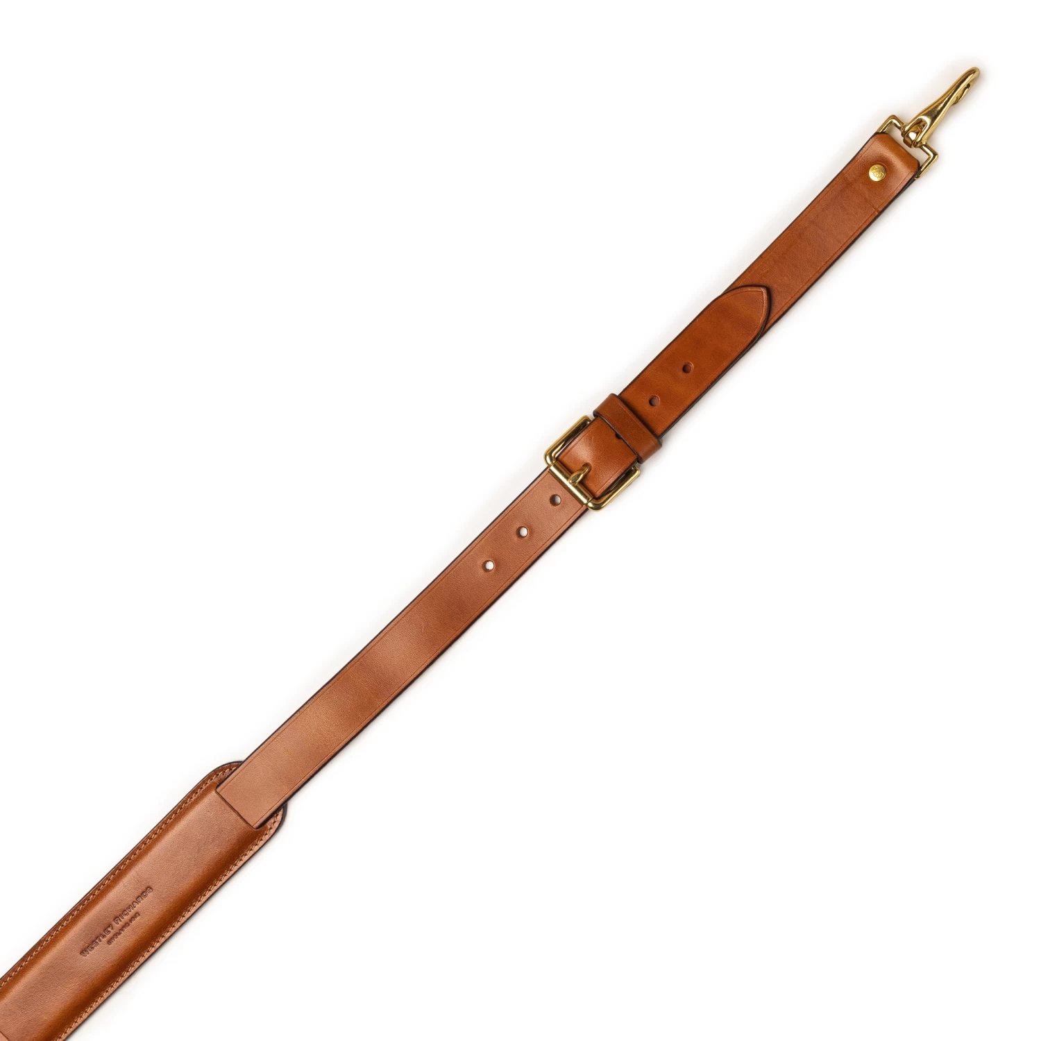 Deluxe Shoulder Strap In Mid Tan 2 Deluxe Shoulder Strap In Mid Tan - Image 2
