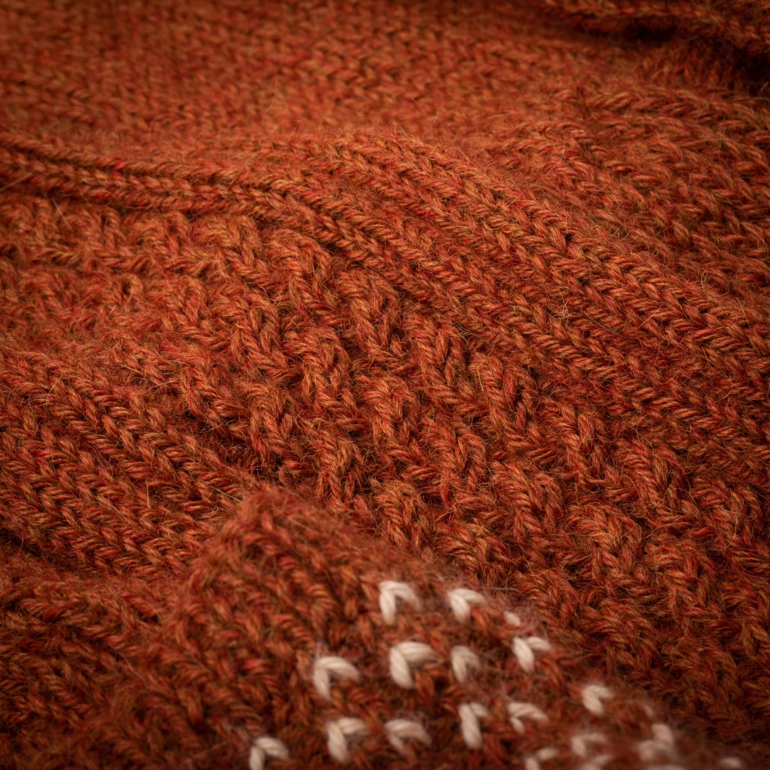 Molland Shooting Sock In Autumn 3 Molland Shooting Sock In Autumn - Image 3