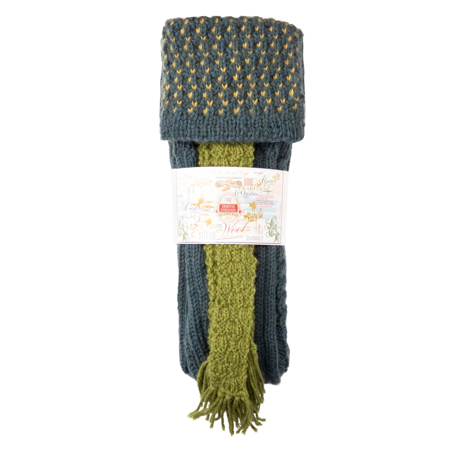 Molland Shooting Sock In Drake 2 Molland Shooting Sock In Drake - Image 2