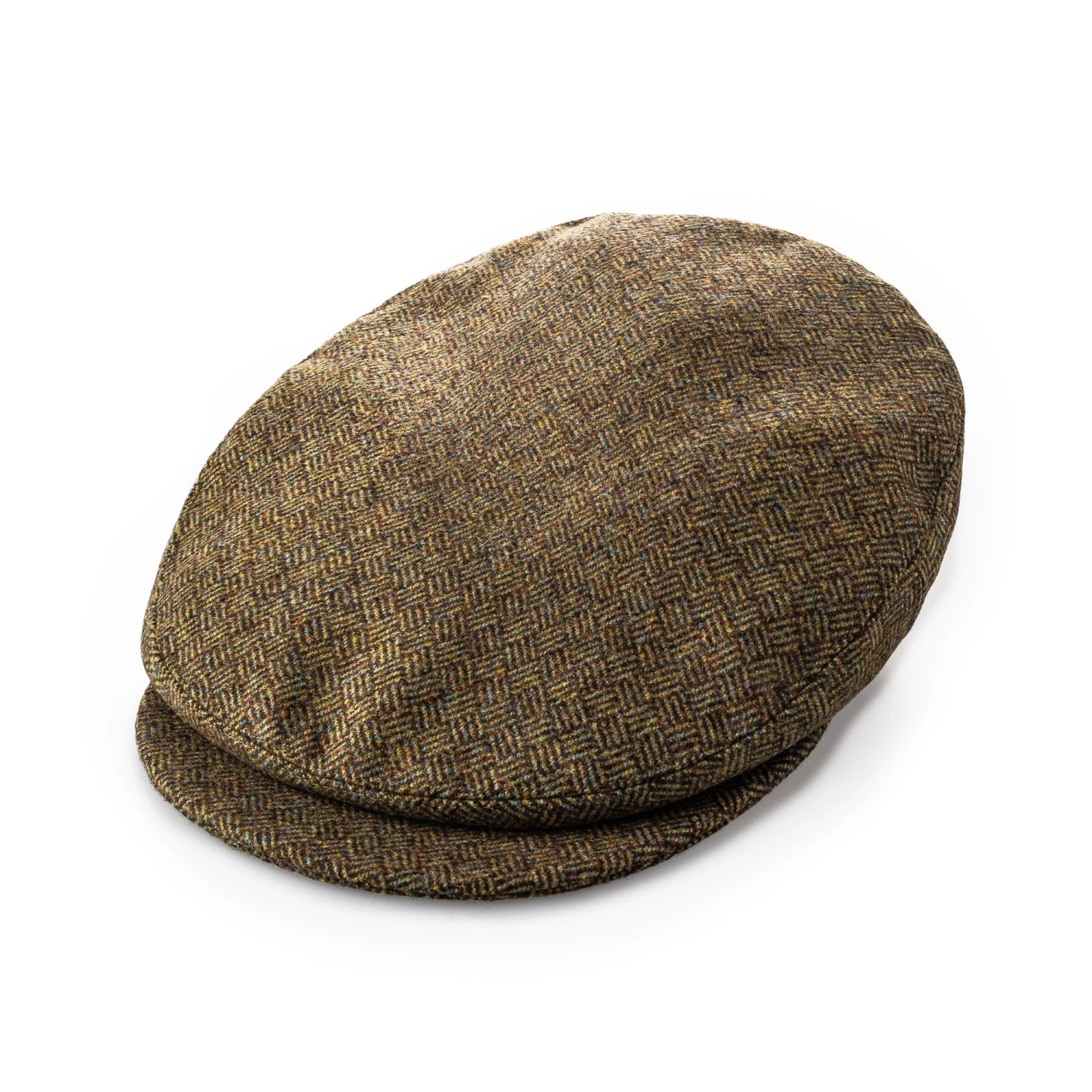 Bond Tweed Cap In Wilton Brown 1 Bond Tweed Cap In Wilton Brown