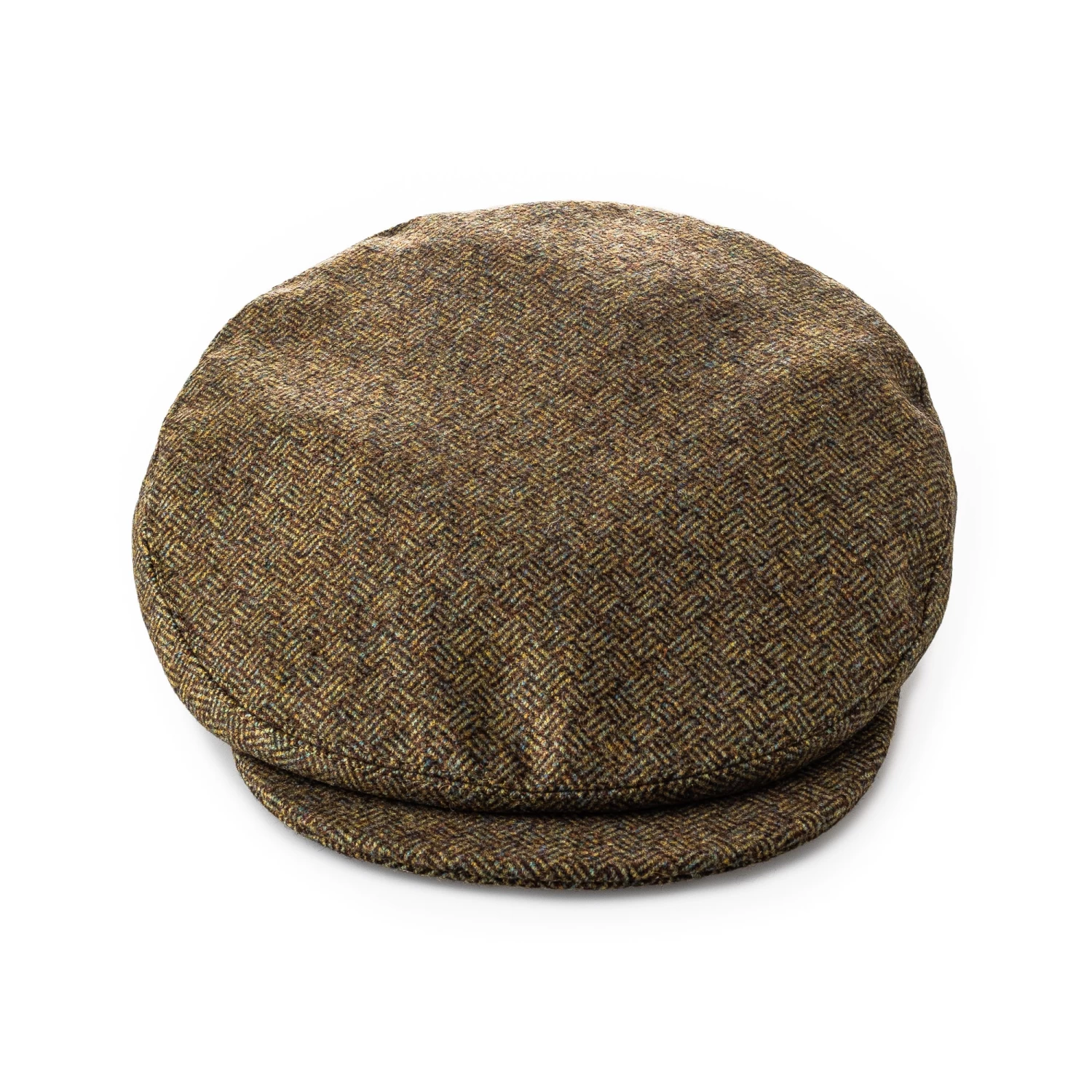 Bond Tweed Cap In Wilton Brown 2 Bond Tweed Cap In Wilton Brown - Image 2