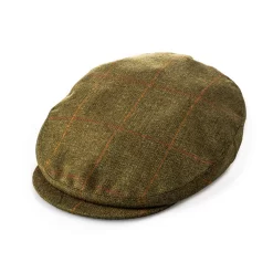 Bond Tweed Cap In Langlee Green