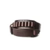 20 Gauge Leather Cartridge Belt In Dark Tan