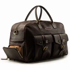 Bournbrook 48HR Bag In Dark Tan -Clothing Shop wr bounrbrook 48hr dark tan side2