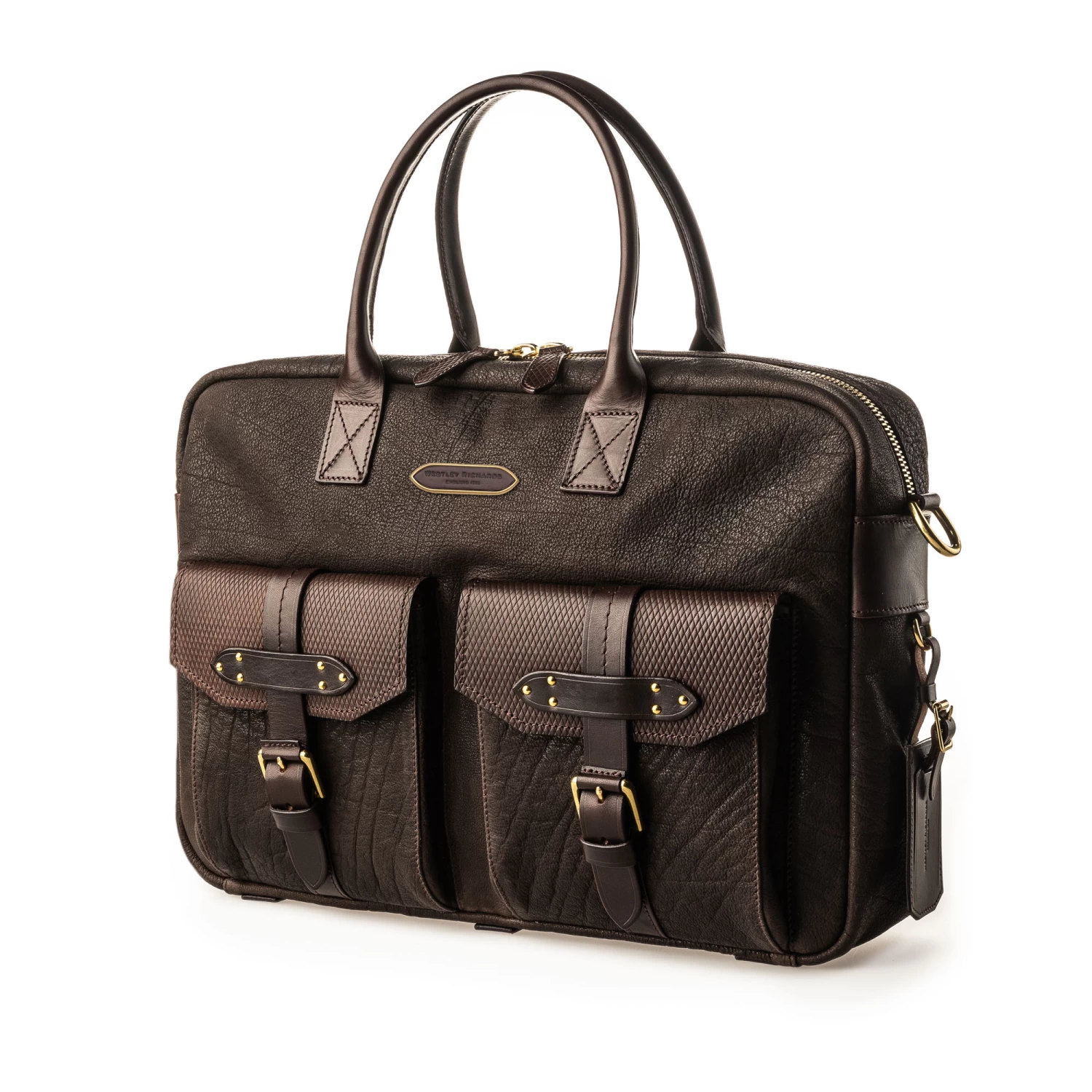 Bournbrook Briefcase In Buffalo 1 Bournbrook Briefcase In Buffalo