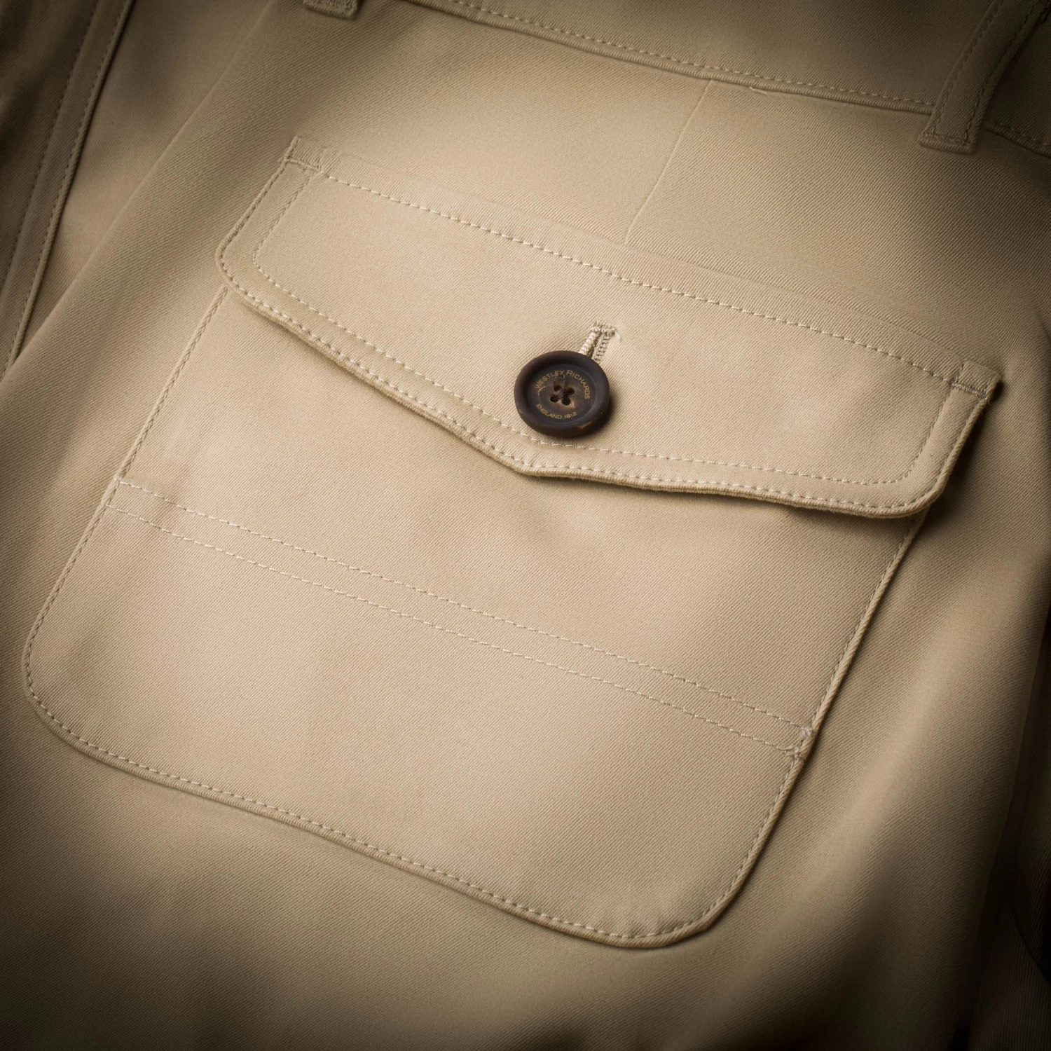 Safari Travel Trousers In British Khaki 3 Safari Travel Trousers In British Khaki - Image 3