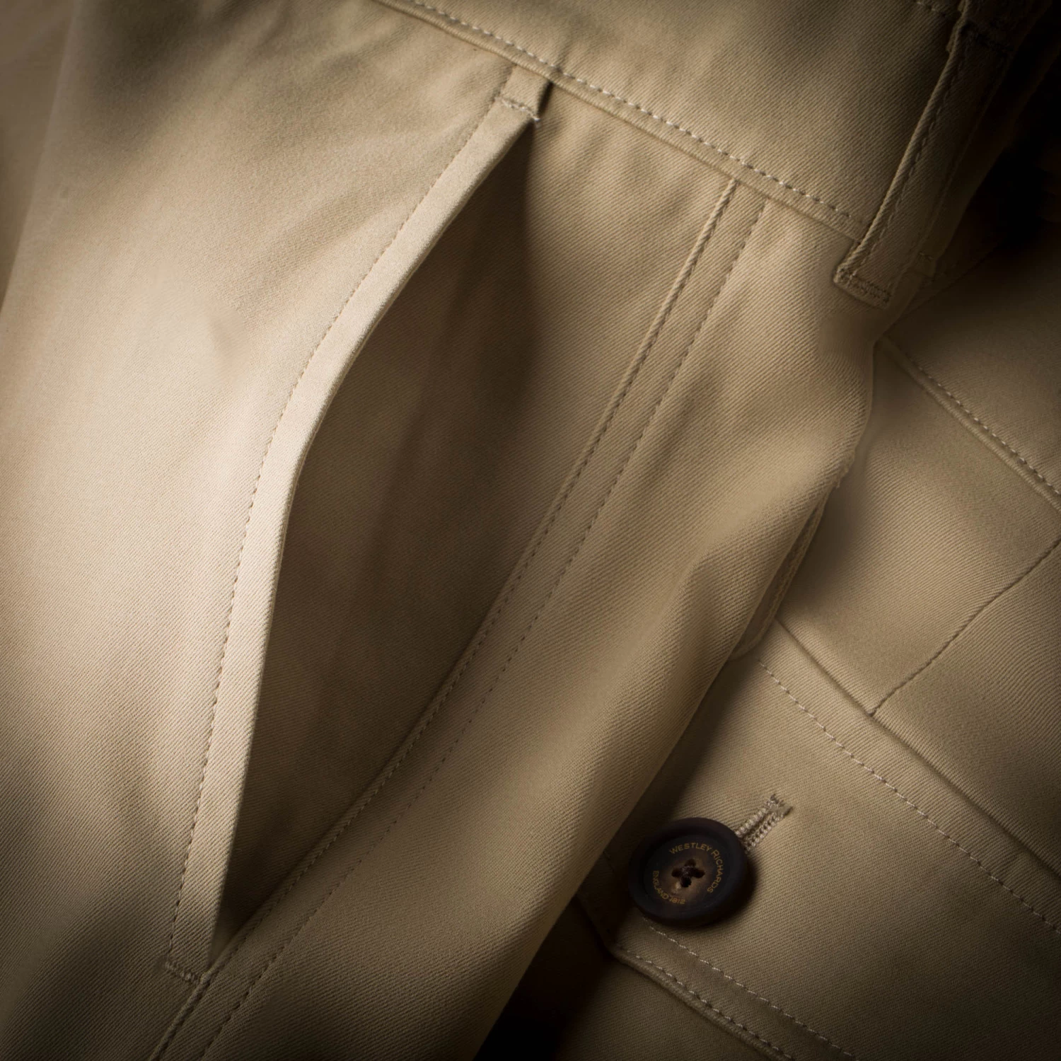 Safari Travel Trousers In British Khaki 5 Safari Travel Trousers In British Khaki - Image 5