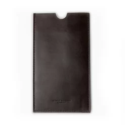 Certificate Wallet In Dark Tan