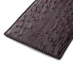 Certificate Wallet In Ostrich -Clothing Shop wr co certificate wallet ostrich 16113 edit