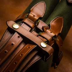 Pair Of Deeley Shotgun Slip In Hunter Green & Mid Tan -Clothing Shop wr co deeley shotgun slips 2214 edit 1