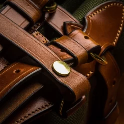 Pair Of Deeley Shotgun Slip In Hunter Green & Mid Tan -Clothing Shop wr co deeley shotgun slips 2218 edit 1