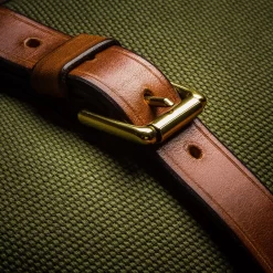 Pair Of Deeley Shotgun Slip In Hunter Green & Mid Tan -Clothing Shop wr co deeley shotgun slips 2220 edit 1