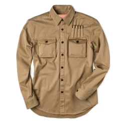 Expedition Safari Shirt In Brushed Sand