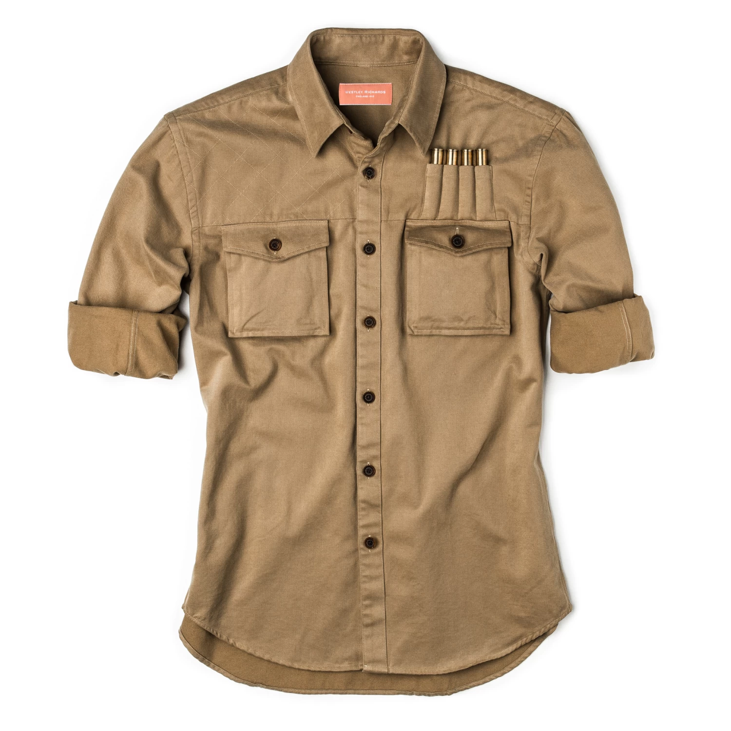 Expedition Safari Shirt In Brushed Sand 6 Expedition Safari Shirt In Brushed Sand - Image 6