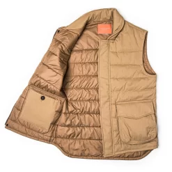 Pathfinder Quilted Gilet In Safari -Clothing Shop wr co gilets 37489 edit