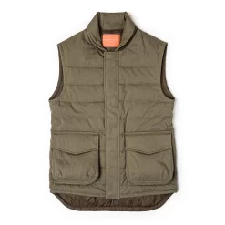 Pathfinder Quilted Gilet In Hunter Green