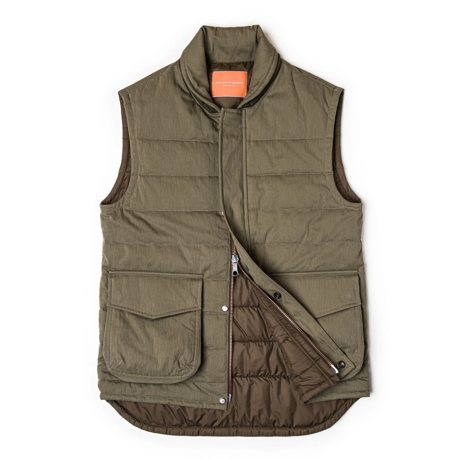 Pathfinder Quilted Gilet In Hunter Green 6 Pathfinder Quilted Gilet In Hunter Green - Image 6