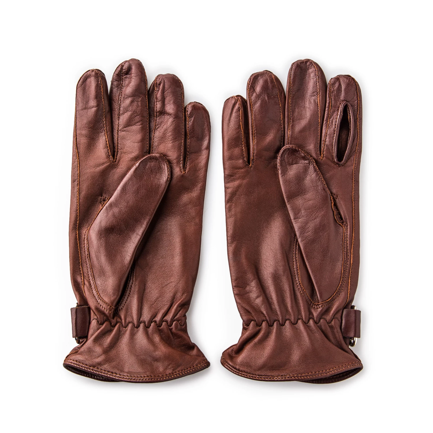 RH Leather Shooting Gloves In Tan 4 RH Leather Shooting Gloves In Tan - Image 4