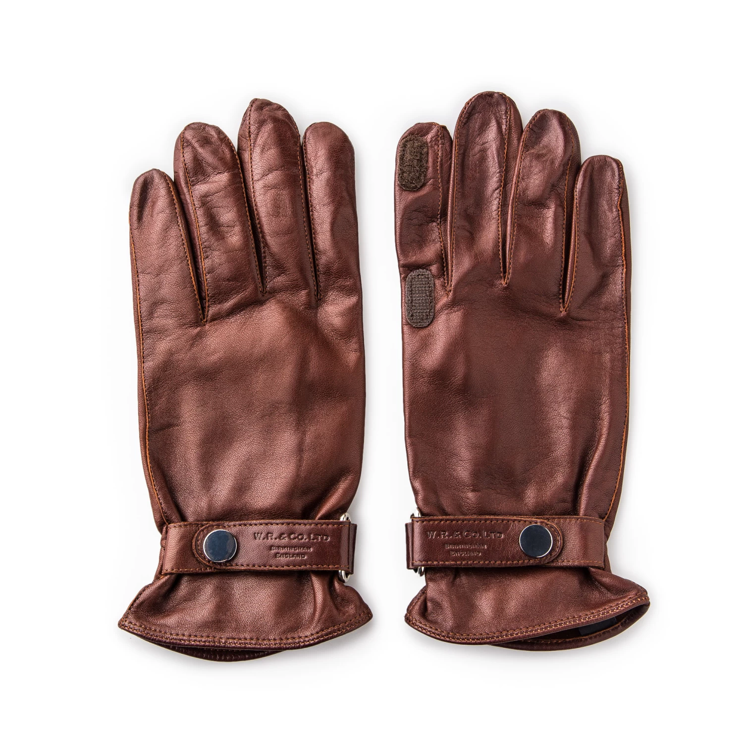 RH Leather Shooting Gloves In Tan 2 RH Leather Shooting Gloves In Tan - Image 2