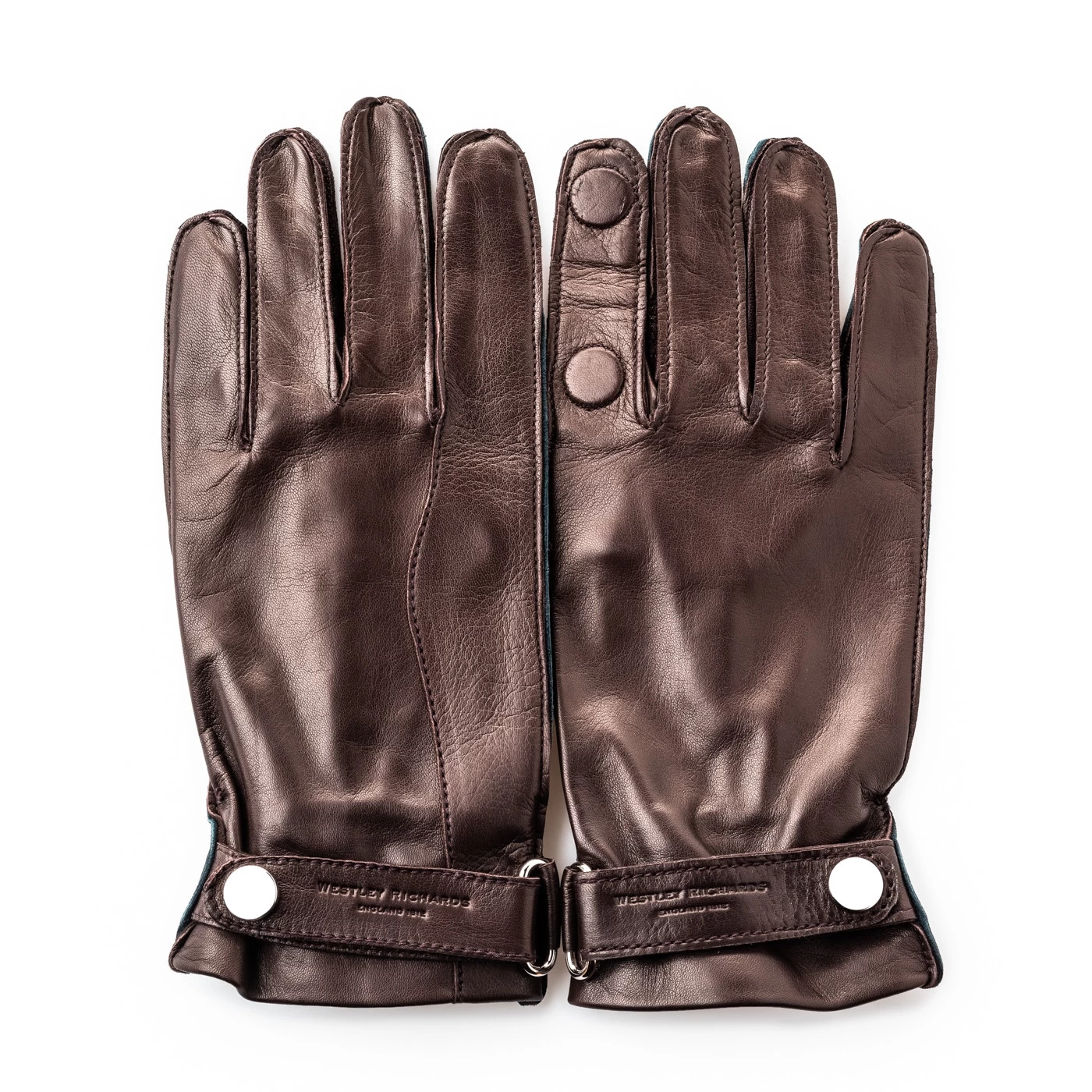 Premium Shooting Gloves In Mink And Green - RH 3 Premium Shooting Gloves In Mink And Green - RH - Image 3