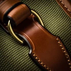 Harridence Slip In Hunter Green And Mid Tan -Clothing Shop wr co harridence slip 26042 edit