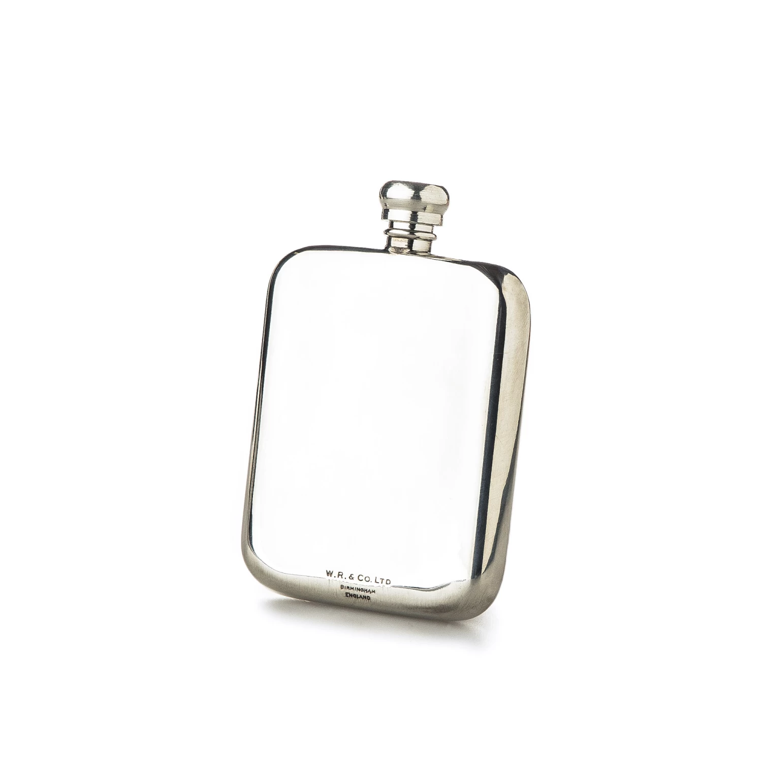 4oz Hip Flask In Dark Tan 2 4oz Hip Flask In Dark Tan - Image 2