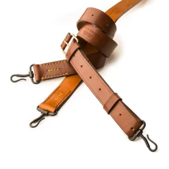 Traditional Hook & Eye Rifle Sling In Mid Tan -Clothing Shop wr co hook eye rifle sling 36201 edit