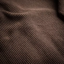 Bowland Zip Cardigan In Clay With Field Green -Clothing Shop wr co knitwear 37015