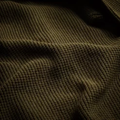 Bowland Zip Cardigan In Field Green With Clay -Clothing Shop wr co knitwear 37050