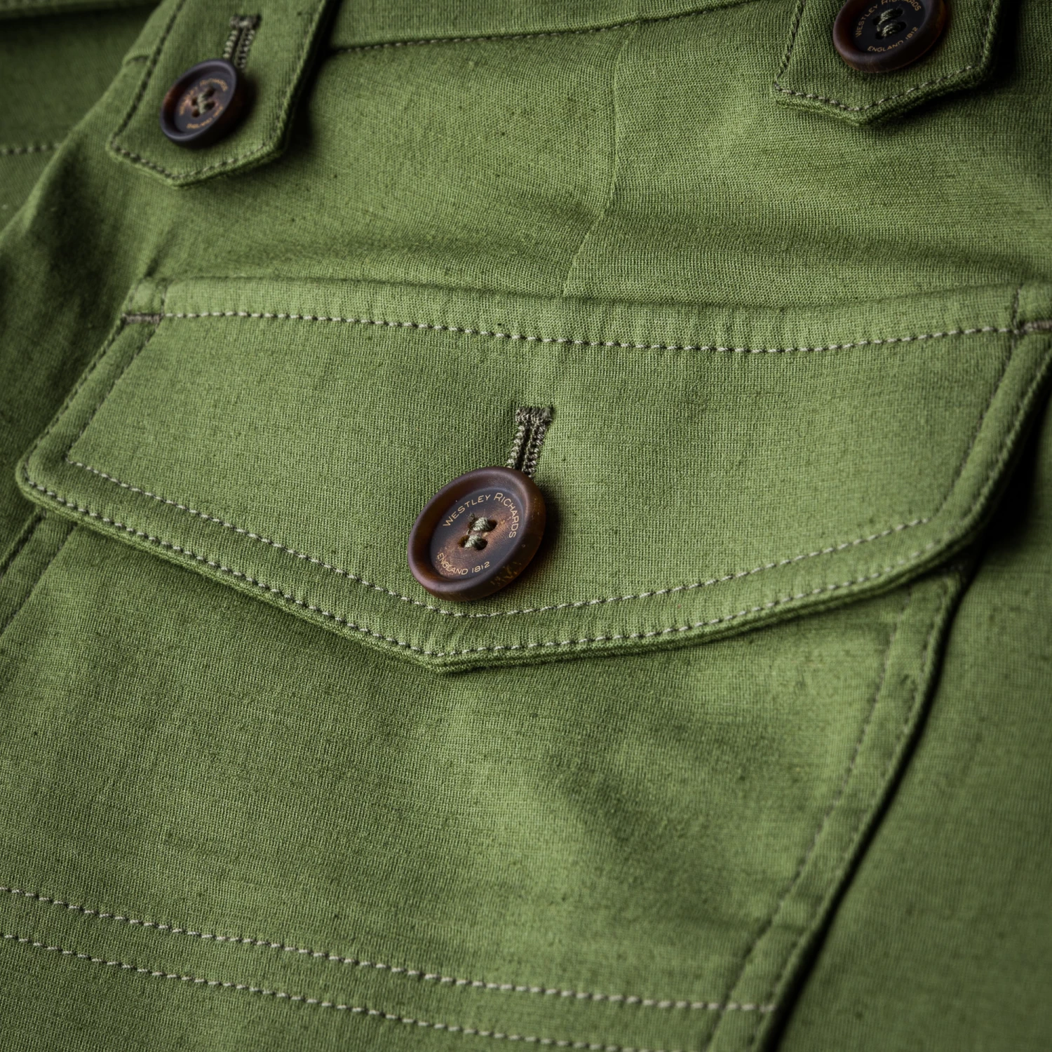 Safari Shorts In Hunter Green 6 Safari Shorts In Hunter Green - Image 6