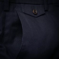 Pathfinder Twill Trousers In Midnight Blue -Clothing Shop wr co safari trousers 37868 edit